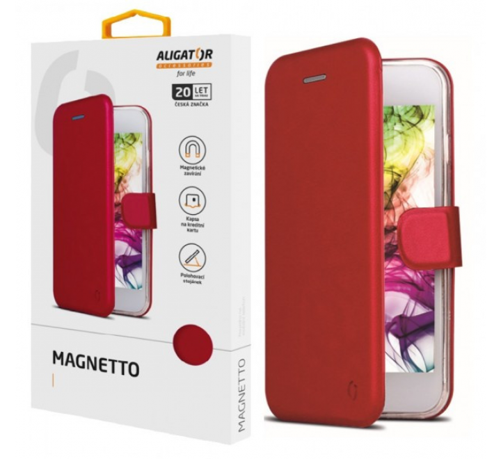Pouzdro ALIGATOR Magnetto iPhone 11 Pro, Red