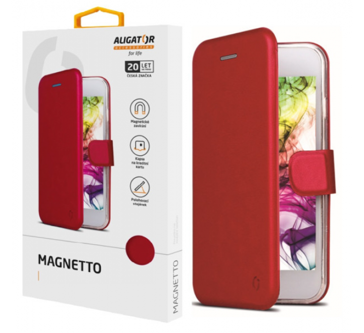 Pouzdro ALIGATOR Magnetto Xiaomi Redmi 7A, Red