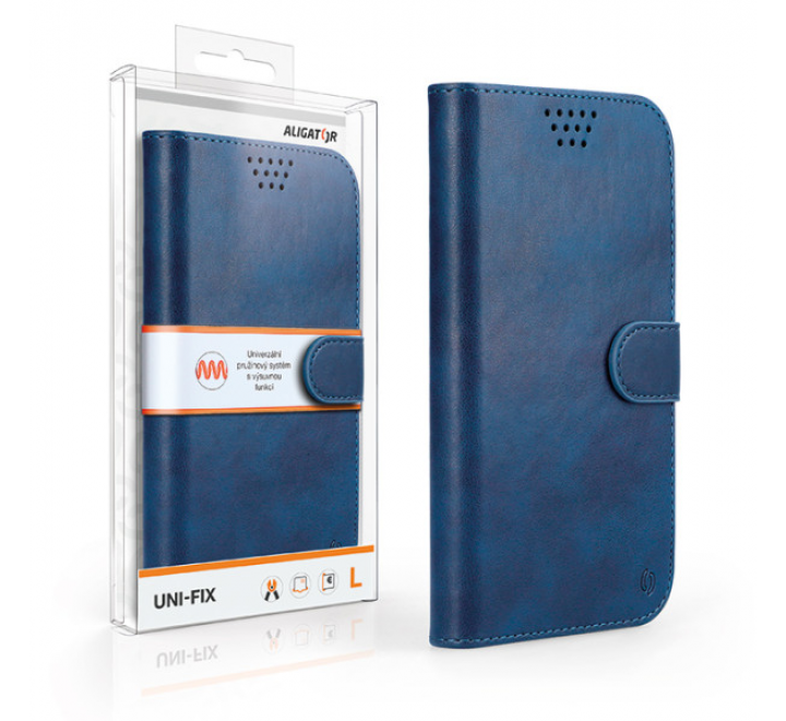 Pouzdro ALIGATOR UNI-FIX, velikost L (150*72), modrá