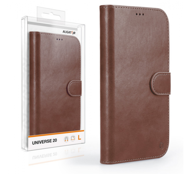 Pouzdro ALIGATOR UNIVERSE 20, velikost L (150*72), kaštanová