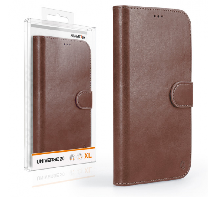 Pouzdro ALIGATOR UNIVERSE 20, velikost XL (160*81), kaštanová