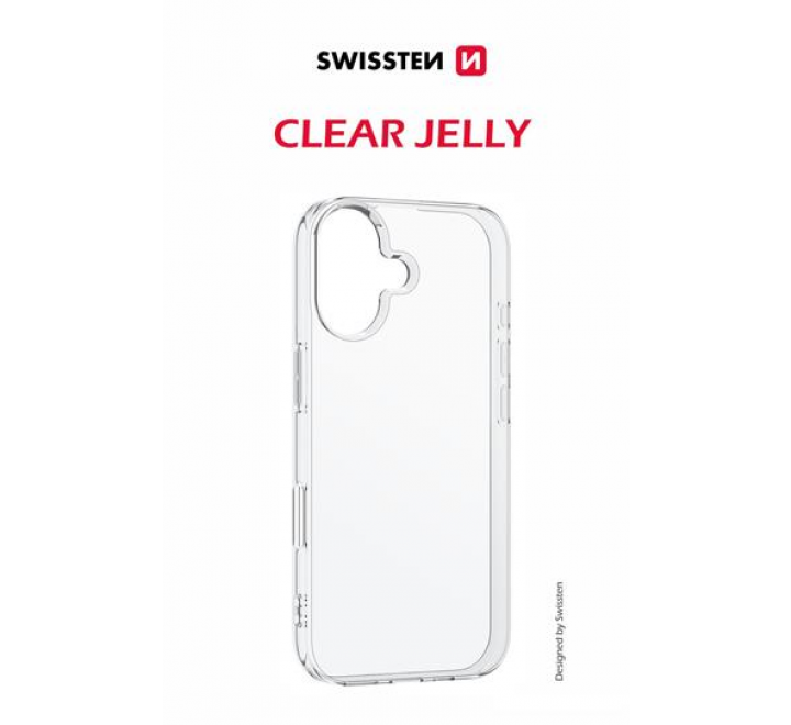 POUZDRO SWISSTEN CLEAR JELLY PRO APPLE IPHONE 17 TRANSPARENTNÍ