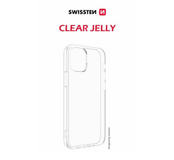 POUZDRO SWISSTEN CLEAR JELLY PRO IPHONE 16 PLUS TRANSPARENTNÍ