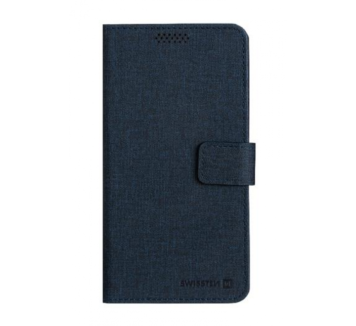 POUZDRO SWISSTEN LIBRO UNI BOOK II L TMAVĚ MODRÉ (150 x 71 mm)