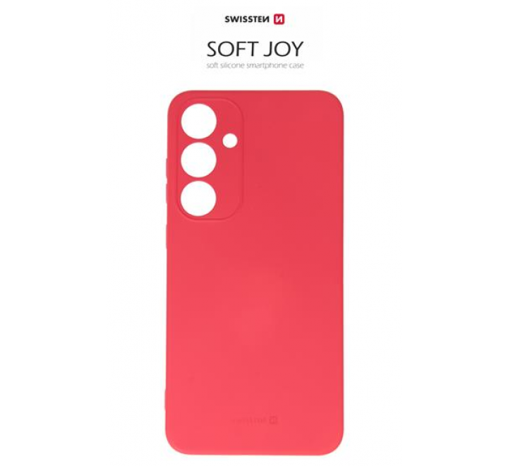 POUZDRO SWISSTEN SOFT JOY PRO SAMSUNG GALAXY A36 ČERVENÉ