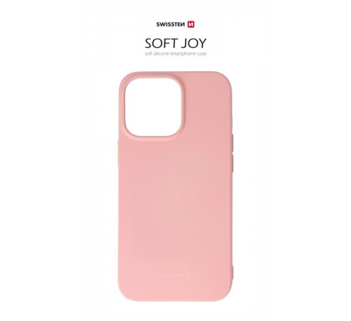 POUZDRO SWISSTEN SOFT JOY PRO XIAOMI REDMI NOTE 14 RŮŽOVÉ