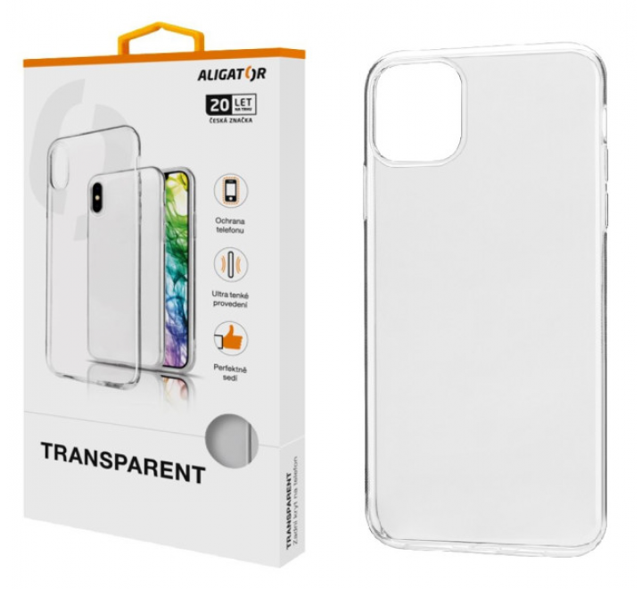 Pouzdro TRANSPARENT ALIGATOR Apple iPhone 11 Pro Max