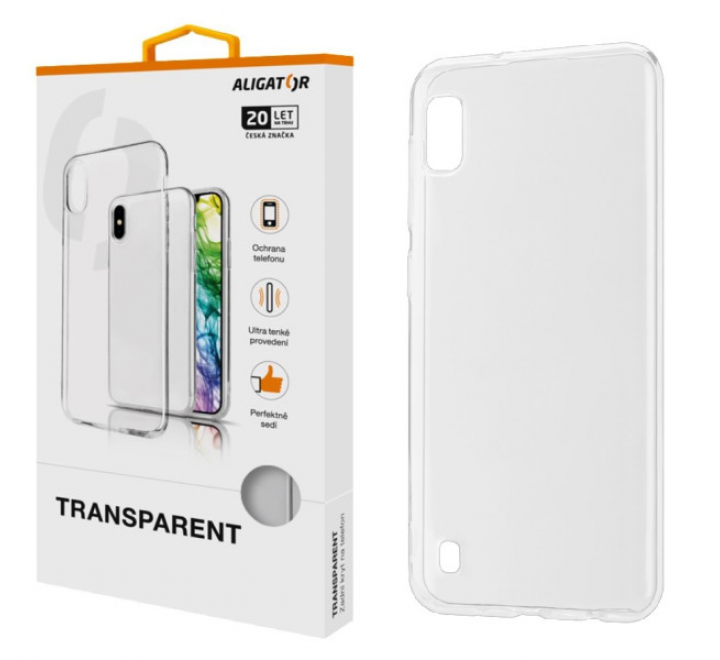 Pouzdro TRANSPARENT ALIGATOR Samsung Galaxy A10