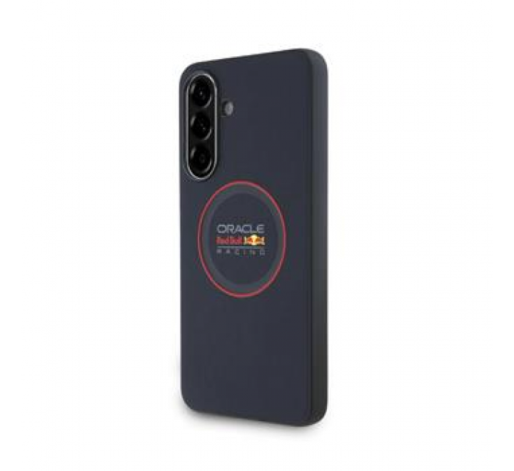 Red Bull PU Leather Red Ring Zadní Kryt pro Samsung Galaxy A56 Navy