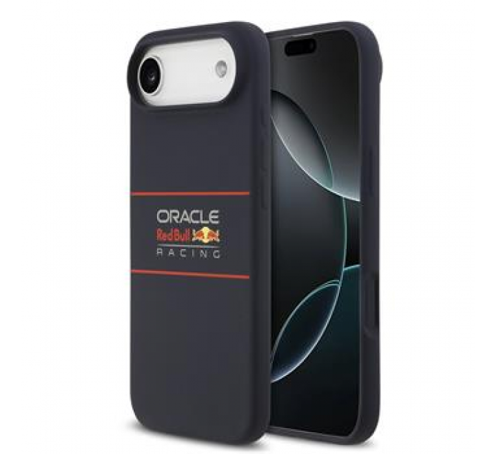 Red Bull Silicone Horizontal Logo MagSafe Zadní Kryt pro iPhone 17 Air Navy
