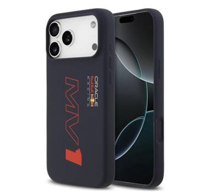 Red Bull Silicone MV1 MagSafe Zadní Kryt pro iPhone 17 Pro Max Navy