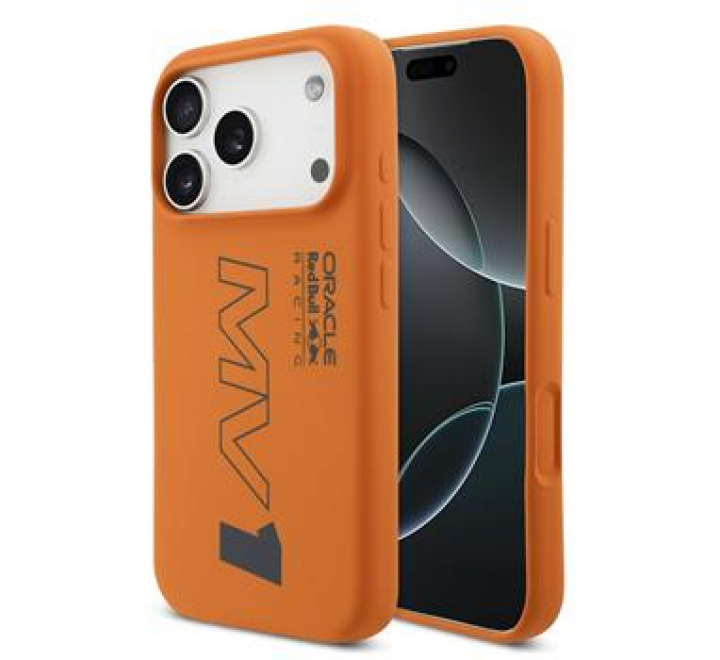 Red Bull Silicone MV1 MagSafe Zadní Kryt pro iPhone 17 Pro Orange