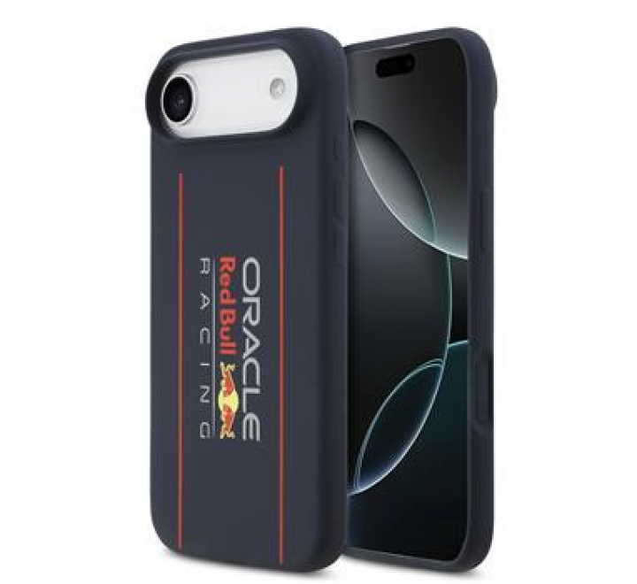 Red Bull Silicone Vertical Logo MagSafe Zadní Kryt pro iPhone Air Navy