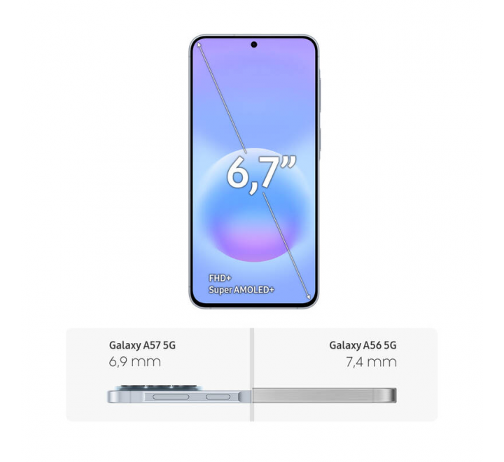 Samsung Galaxy A57 5G A576B 8GB/128GB Awesome Icyblue