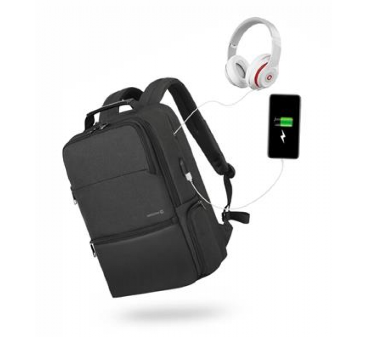 SWISSTEN LAPTOP BACKPACK 15,6