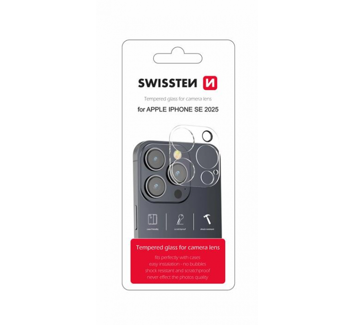 SWISSTEN OCHRANNÉ SKLO NA ČOČKY FOTOAPARÁTU PRO APPLE IPHONE 17 PRO MAX