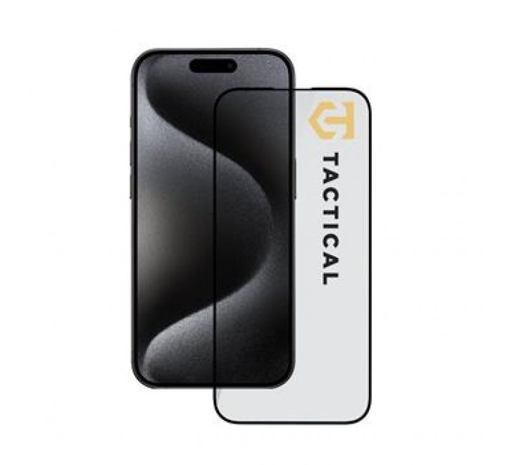 Tactical Glass Shield 5D sklo pro Apple iPhone 15 Pro Black