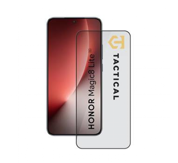 Tactical Glass Shield 5D sklo pro Honor Magic8 Lite Black