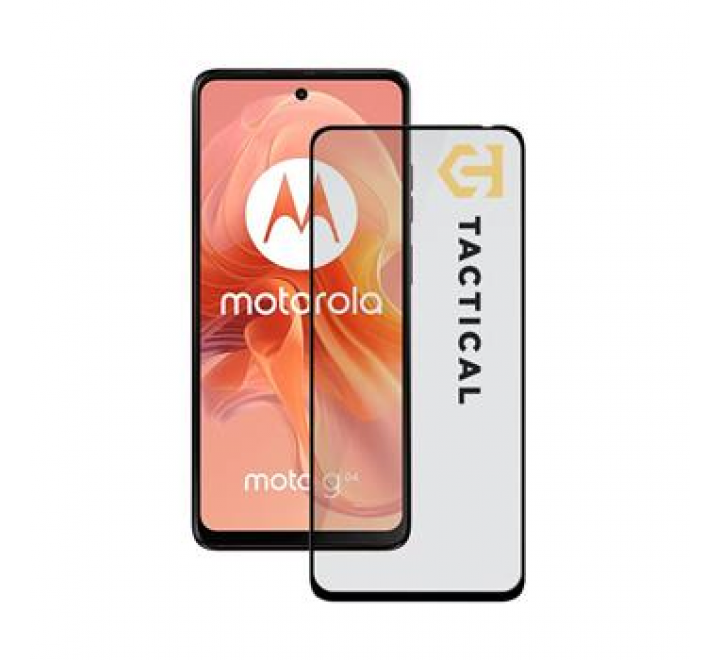 Tactical Glass Shield 5D sklo pro Motorola G04 Black 