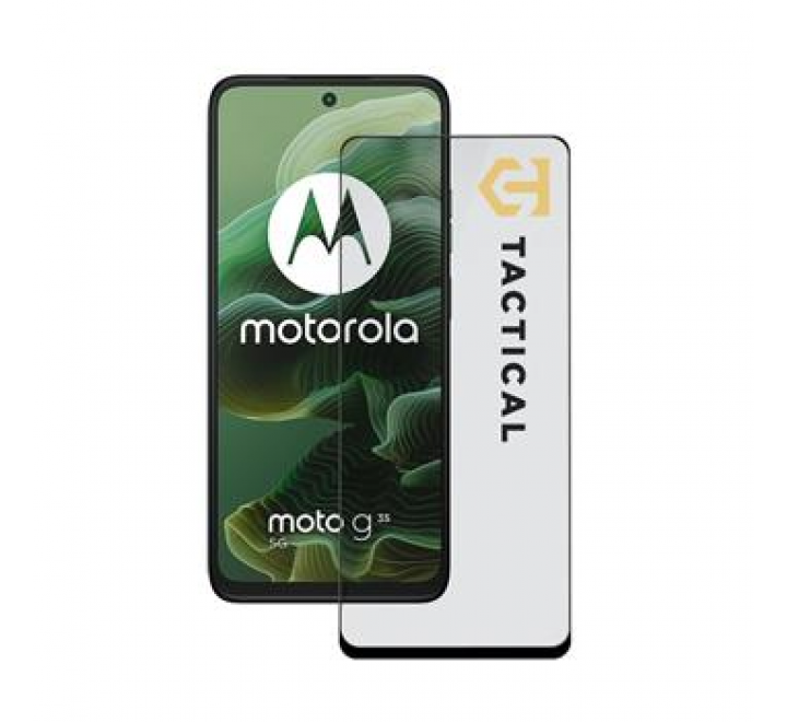 Tactical Glass Shield 5D sklo pro Motorola G35 Black