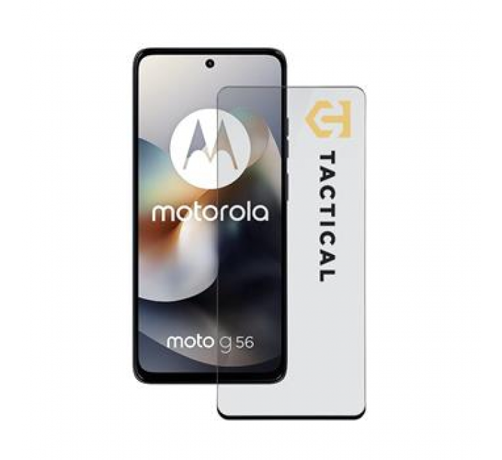Tactical Glass Shield 5D sklo pro Motorola G56 Black 