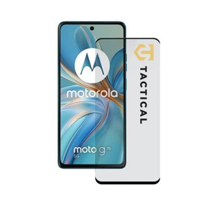 Tactical Glass Shield 5D sklo pro Motorola G75 Black