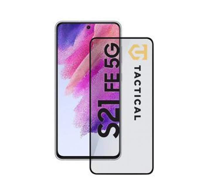 Tactical Glass Shield 5D sklo pro Samsung Galaxy S21 FE 5G Black 