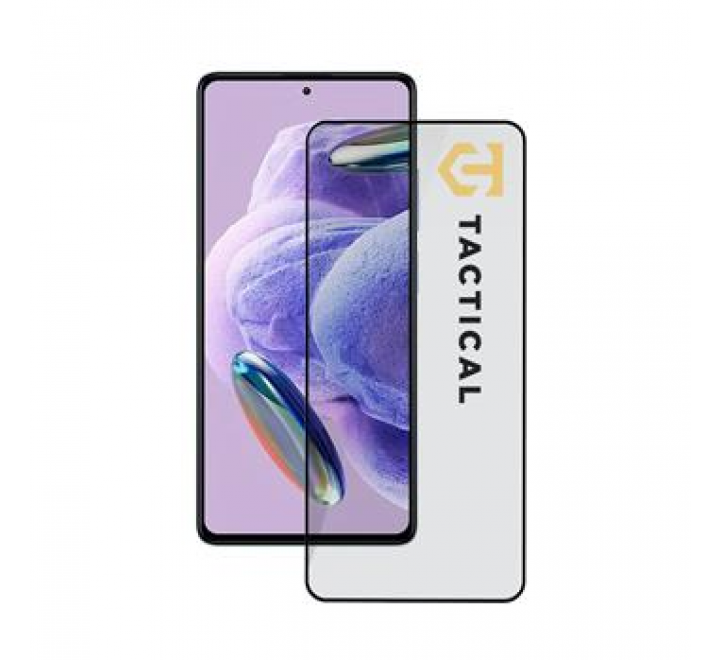 Tactical Glass Shield 5D sklo pro Xiaomi Redmi Note 12 Pro 5G Black 