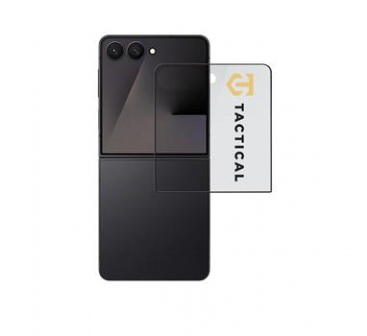 Tactical Glass Shield 5D sklo (Vnější) pro Samsung Galaxy Z Flip 7 Black