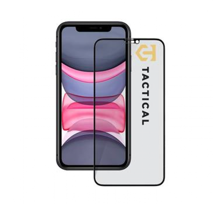 Tactical Glass Shield Privacy Stealth 5D sklo pro Apple iPhone 11/XR Black 