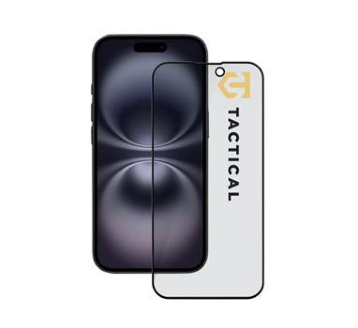 Tactical Glass Shield Privacy Stealth 5D sklo pro Apple iPhone 15/16 Black