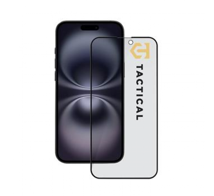 Tactical Glass Shield Privacy Stealth 5D sklo pro Apple iPhone 15 Plus/16 Plus Black