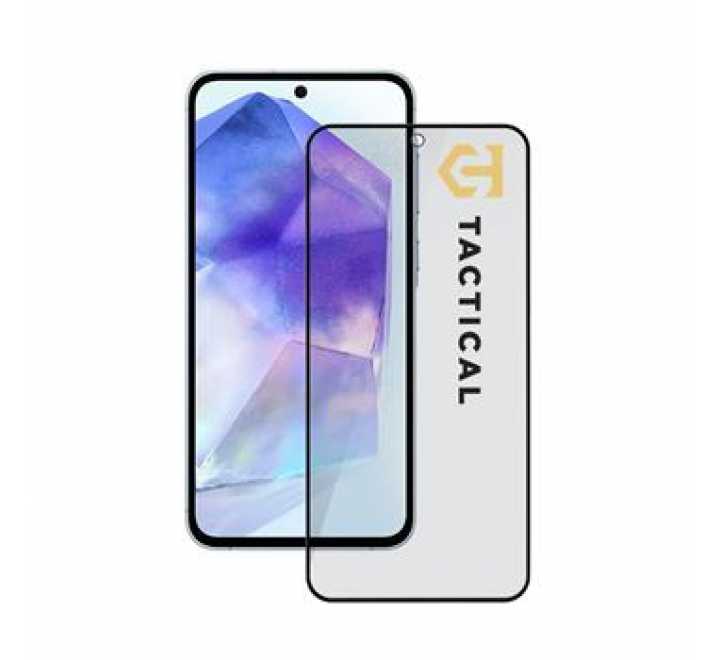 Tactical Glass Shield Privacy Stealth 5D sklo pro Samsung Galaxy A55 5G Black