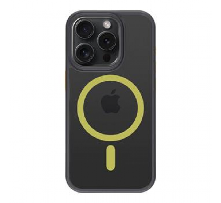 Tactical MagForce Hyperstealth 2.0 Kryt pro iPhone 15 Pro Black/Yellow