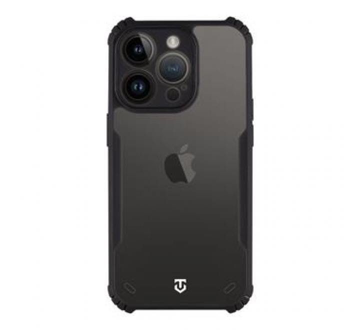 Tactical Quantum Stealth Kryt pro Apple iPhone 14 Pro Clear/Black 