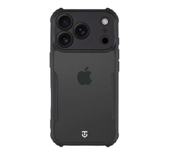 Tactical Quantum Stealth Kryt pro Apple iPhone 17 Pro Clear/Black