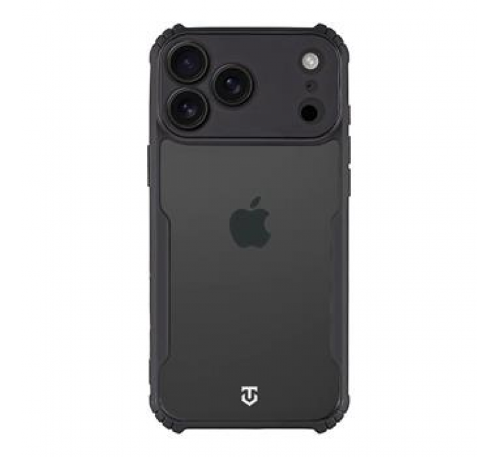 Tactical Quantum Stealth Kryt pro Apple iPhone 17 Pro Max Clear/Black