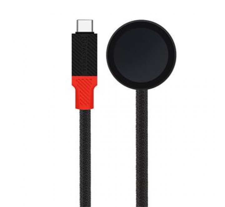 Tactical Recce 3:20 kabel pro Apple Watch Black/Red