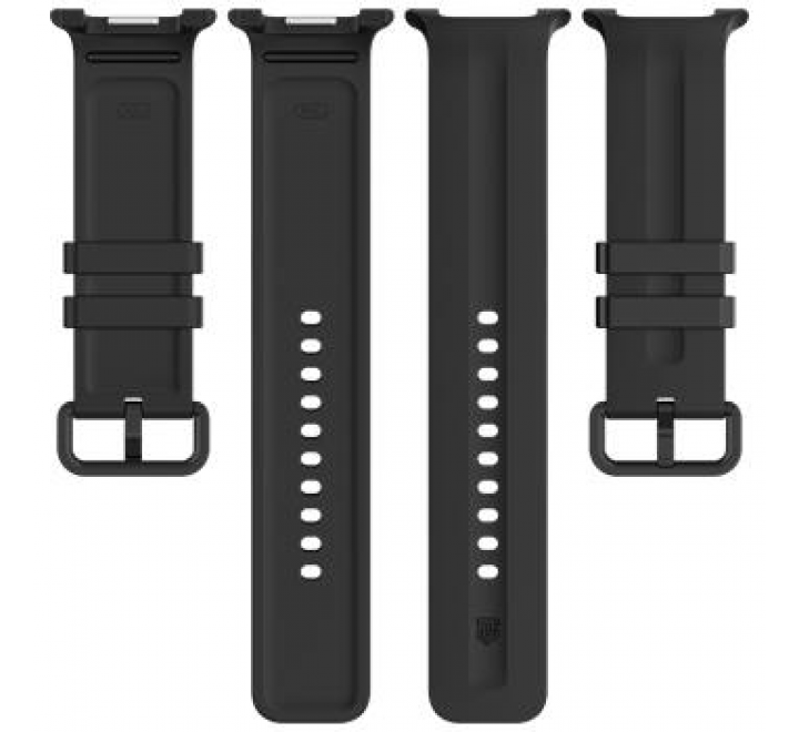 Tactical Silikonový řemínek pro Samsung Galaxy Watch 8/9 Black
