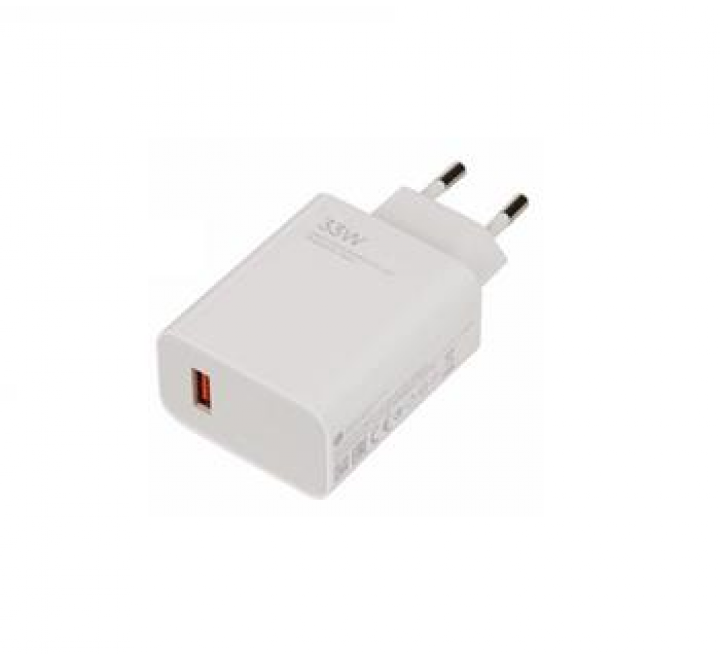 Xiaomi MDY-16-EF USB-A 33W Cestovní Nabíječka White (Bulk)