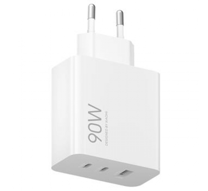 Xiaomi MDY-19-EK Triple (2xUSB-C,1xUSB-A) 90W Cestovní Nabíječka White